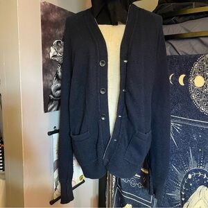 American Eagle Dark Blue Cardigan
